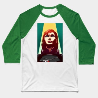 Commander Jane Shepard Baseball T-Shirt